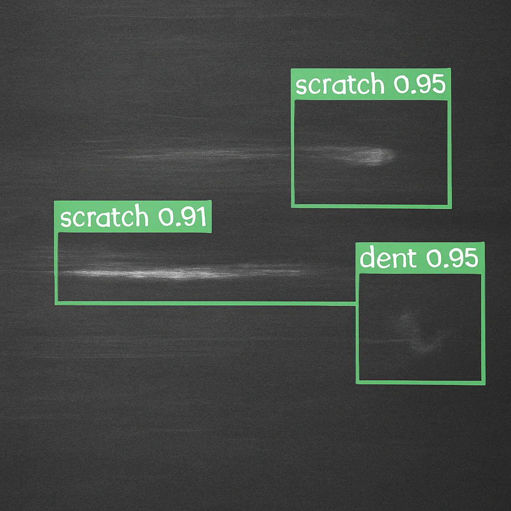 Controle qualite par IA en action