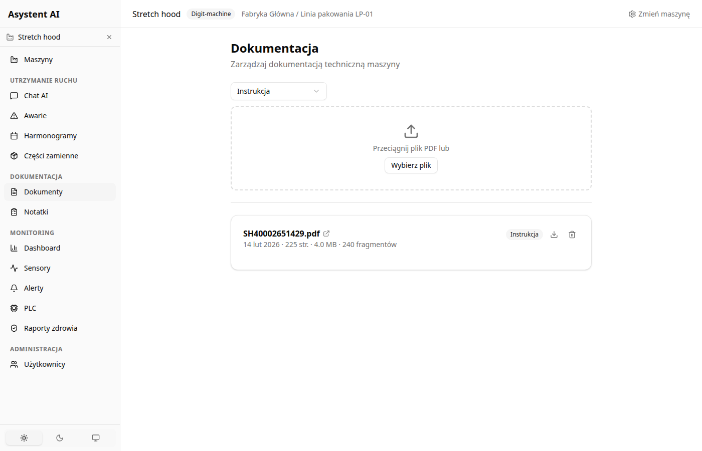 Baza dokumentacji technicznej